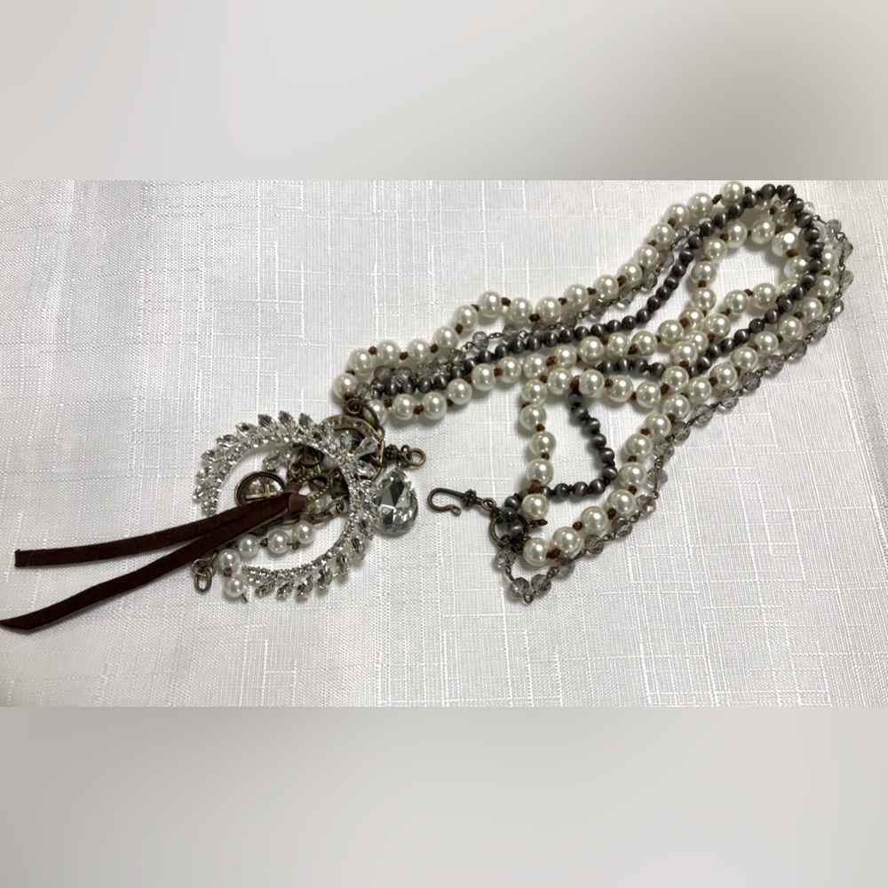Fancy Tiara Necklace